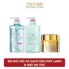 Bộ đôi gội xả sạch dầu mát lạnh và Mặt nạ tóc Tsubaki