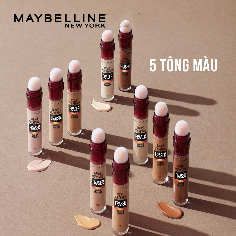 Bút Cushion Che Khuyết Điểm Maybelline Instant Age Rewind Eraser Dark Circles Treatment Concealer 6ml