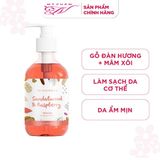  Sữa tắm nước hoa Thinkinbae hương Gỗ đàn hương & Quả mâm xôi 300ml 