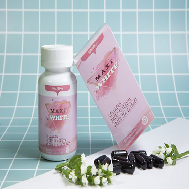 Viên Uống Trắng Da Collagen Maxi White Hauora
