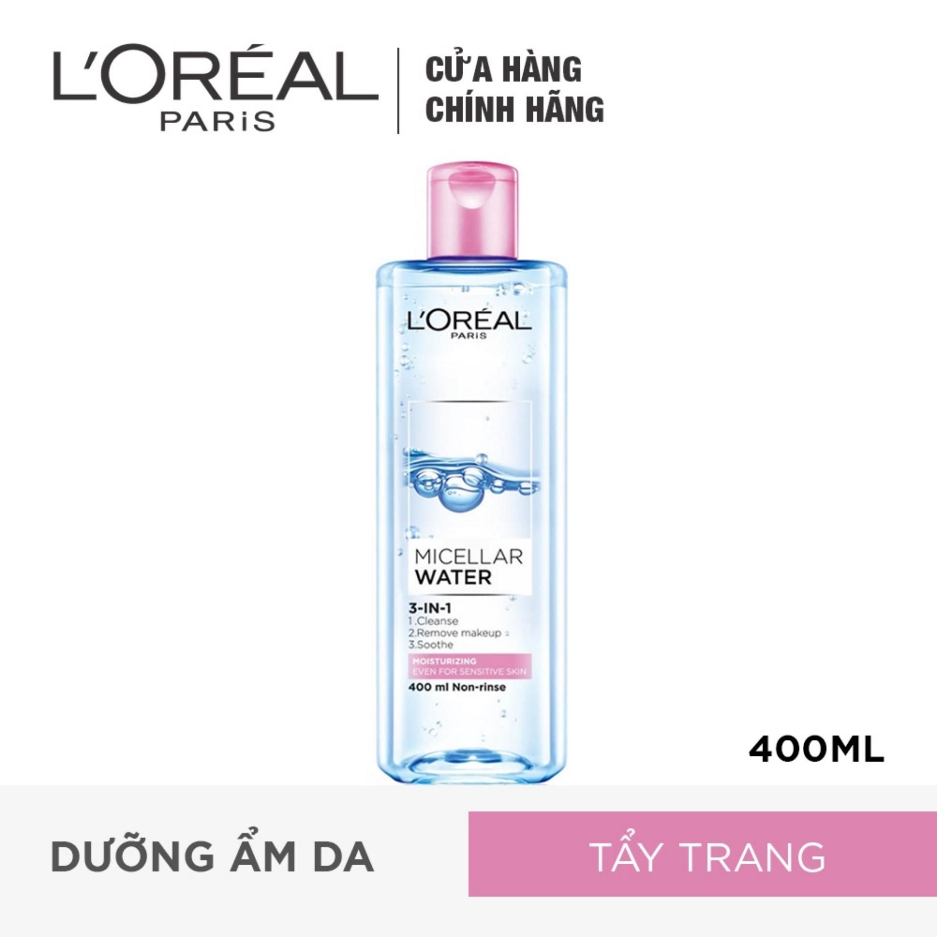  Nước Tẩy Trang Dưỡng Ẩm Loreal Paris Micellar Water 