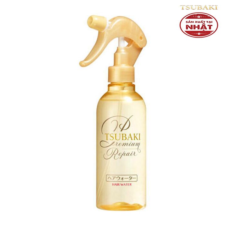  Xịt Dưỡng Tóc Phục Hồi Hư Tổn Ngăn Rụng Tsubaki Premium Repair Hair Water Nhật 220ml 