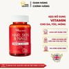 Kẹo dẻo Happy Vitamin Hair Skin & Nails Biotin 10000mcg đẹp da ngăn rụng tóc hạn chế lão hóa nuôi dưỡng tóc móng chắc khỏe - Hộp 60 viên