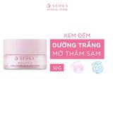  Kem Dưỡng Senka Sáng Da Chống Nắng Ban Ngày Aqua Bright Glow UV Moist Whip SPF25 PA++++ 50g 
