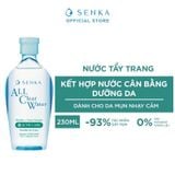  Nước Tẩy Trang Senka Ngừa Mụn Kiểm Soát Nhờn All Clear Water Micellar Formula Fresh Anti Shine 230ml 