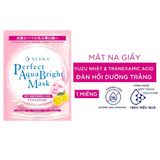  Mặt Nạ Senka Dưỡng Sáng Săn Chắc Da Perfect Aqua Bright Mask Firming Bright 21g 