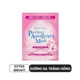  Mặt Nạ Senka Dưỡng Da Trắng Hồng Perfect Aqua Bright Mask Extra Bright 21g 
