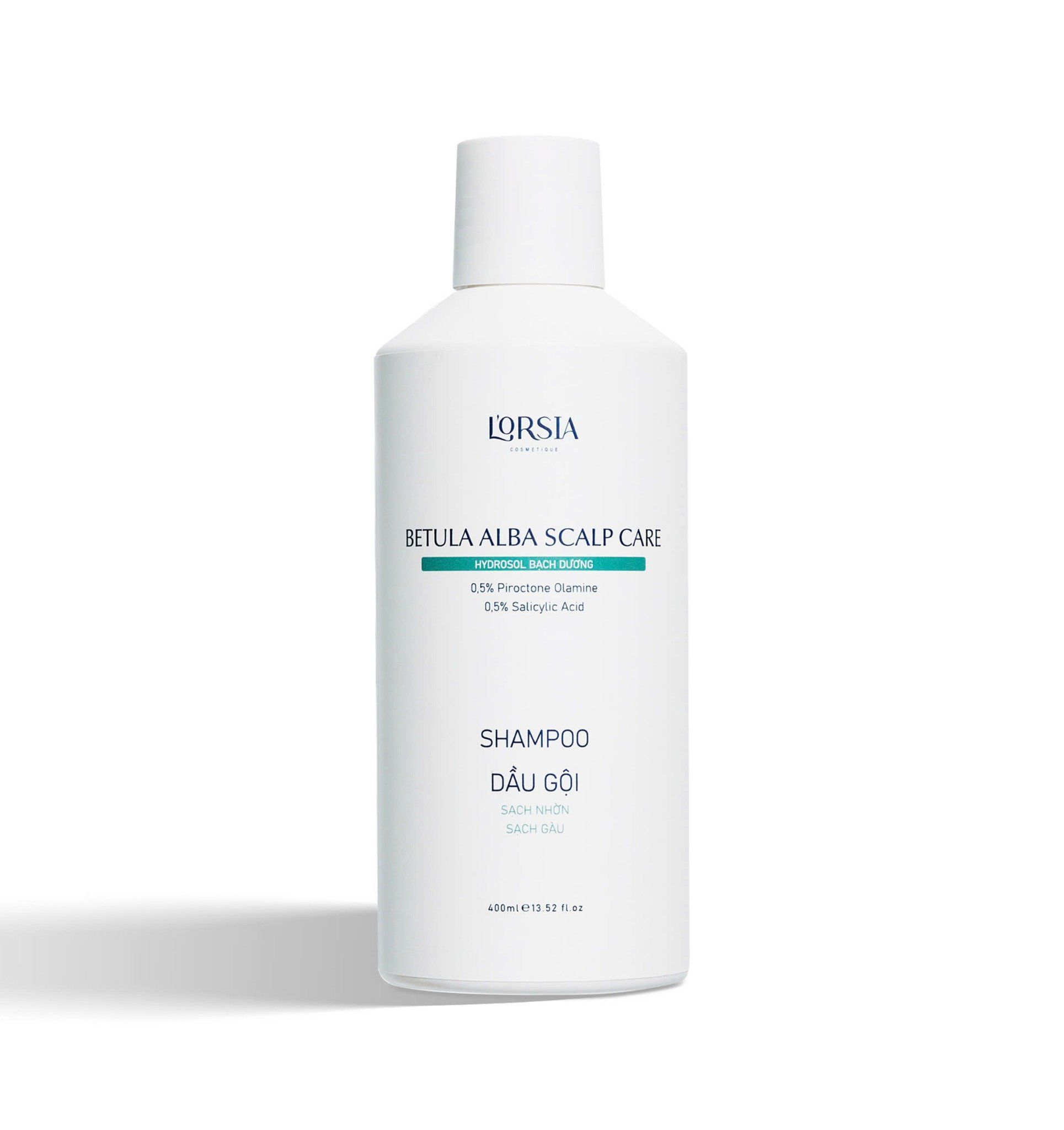  Dầu gội L’orsia sạch gàu nhờn, giảm ngứa, ngừa rụng tóc Betula Alba 400ml 