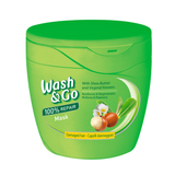  Kem Ủ Tóc Bơ Hạt Mỡ Wash&Go Italy 300g - Dành cho Tóc Hư Tổn 