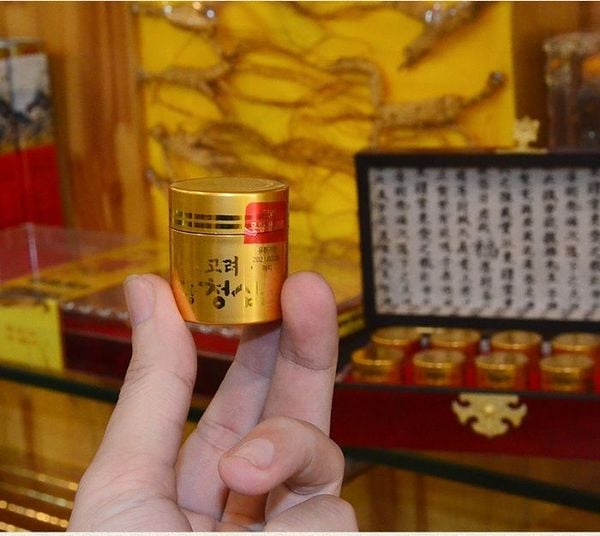 An Cung Ngưu Hoàng Thanh Tâm Hàn Quốc hộp gỗ - Korea Woohwang Cheongsimwon (10 viên x 3,75g /hộp)