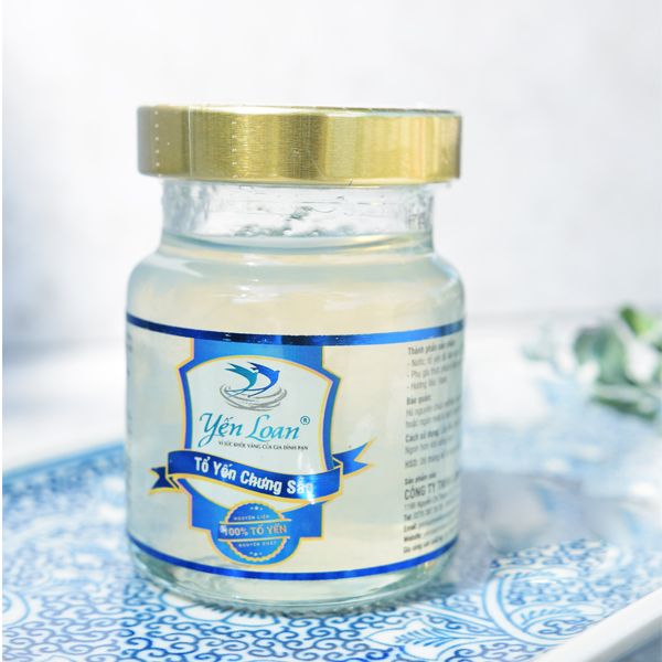 Lốc 8 Hũ - 7g Yến/Hũ Chưng Gừng và Đường Phèn: Phù hợp Cho Người Cao Tuổi, Phụ Nữ Trước và Sau Sinh, Người Bệnh