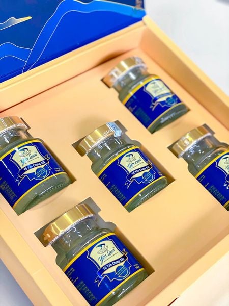 Hộp 5 Hũ - 7g Yến/Hũ Chưng Cỏ Ngọt Cho Người Ăn Kiêng, Tiểu Đường