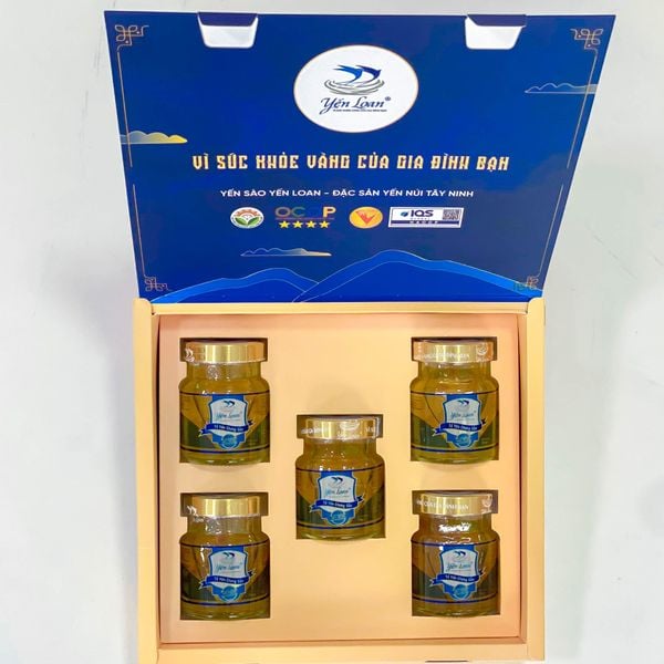 Hộp 5 Hũ - 5g Yến/Hũ Chưng Đông Trùng Phù Hợp Cho Nam Giới và Người Suy Nhược Cơ Thể