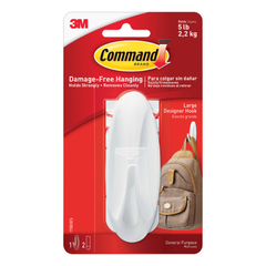 MÓC TREO ĐỒ DÁN TƯỜNG BẰNG NHỰA 3M COMMAND 17083ES
