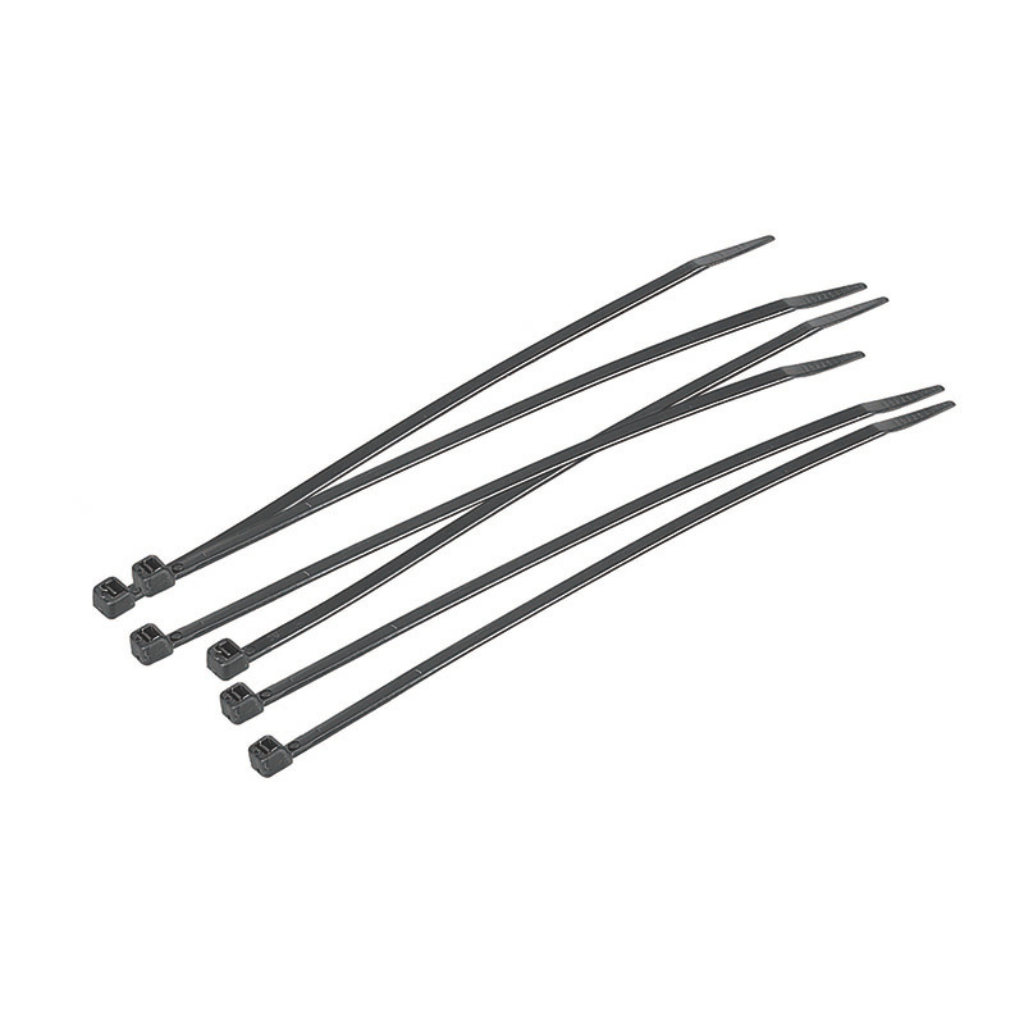 100 DÂY RÚT CÁP TACTIX MÀU ĐEN 300X4.7MM