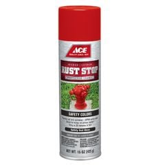 ACE SƠN XỊT PHỦ BÓNG CHỐNG GỈ 425G MÀU ĐỎ SAFETY
