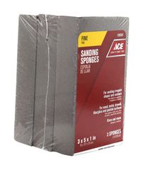 ACE GÓI 3 MIẾNG XỐP CHÀ NHÁM HÌNH CHỮ NHẬT 120GRIT