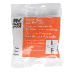 12 CHỐT ĐỠ KỆ BẰNG THÉP MÀU TRẮNG KNAPE N VOGT