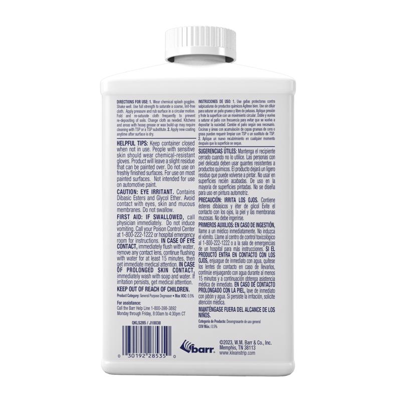 DUNG DỊCH CHÀ NHÁM KLEAN STRIP 946ML