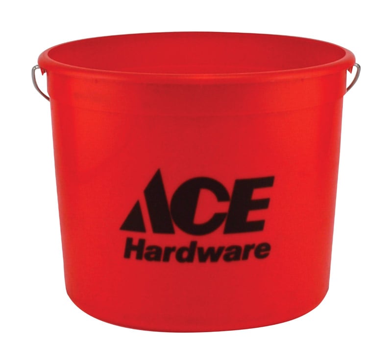 ACE XÔ NHỰA ĐỰNG NƯỚC CÓ QUAI XÁCH 9.5L ĐỎ