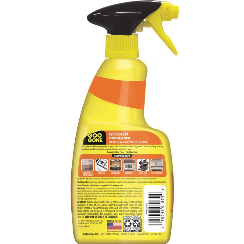GOO GONE XỊT VỆ SINH DẦU MỠ NHÀ BẾP 414ML-CAM QUÝT