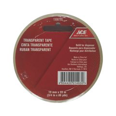 BĂNG KEO TRONG SUỐT HIỆU ACE KÍCH THƯỚC 19MM X 33M