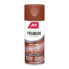 BÌNH SƠN XỊT MEN SỨ NHÁM MÀU CAM ĐẤT ACE 350ML