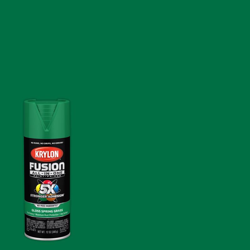 SƠN XỊT BÓNG KRYLON 340G-XANH CỎ