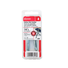 2 BU LÔNG NEO TƯỜNG RỖNG KIM LOẠI HILLMAN 0.3X30CM