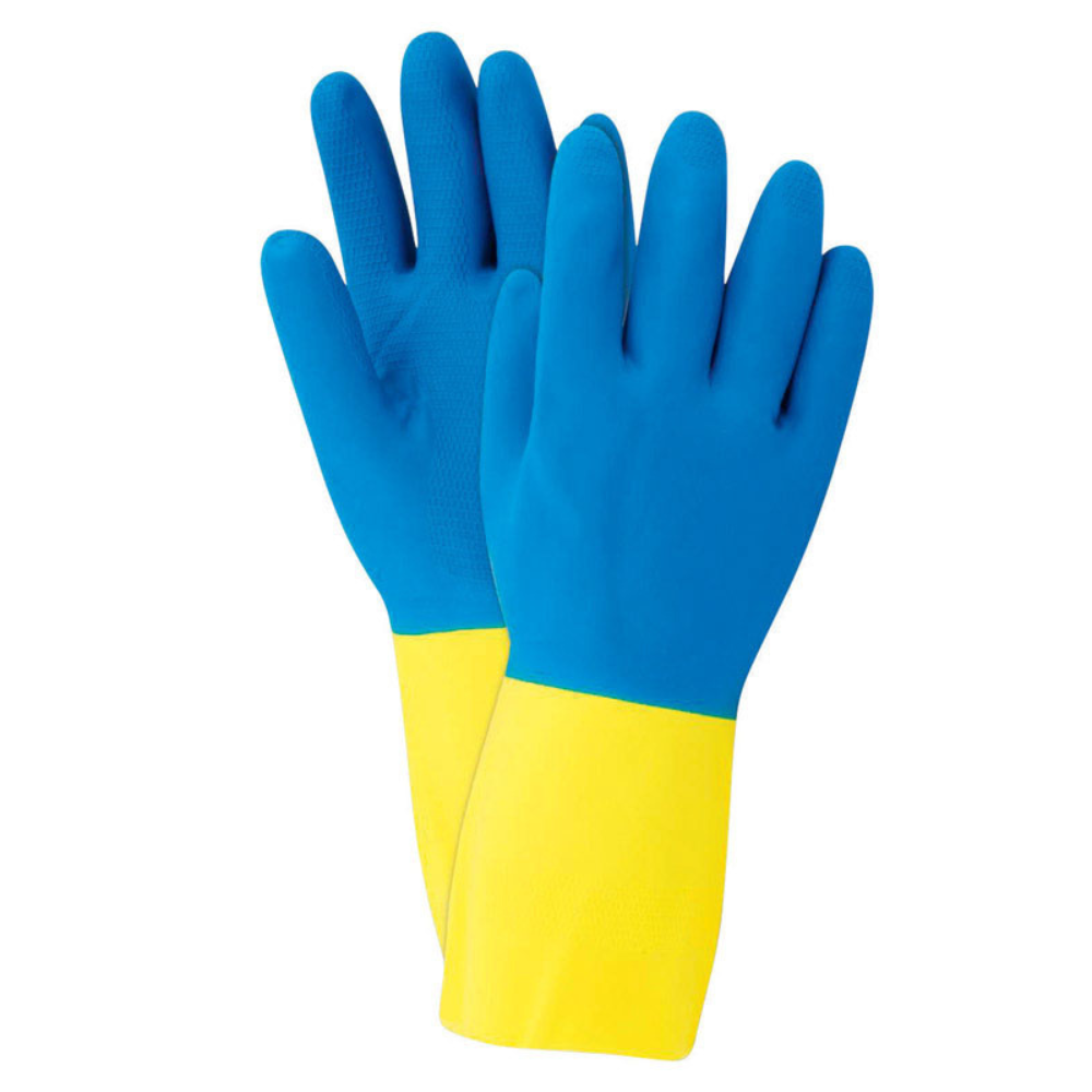 SOFT SCRUB ĐÔI GĂNG TAY VỆ SINH SIZE L BẰNG CAO SU