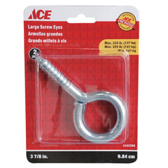 ACE GÓI 2 VÍT MẮT TRÒN THÉP MẠ KẼM 9.84CM-147.42KG
