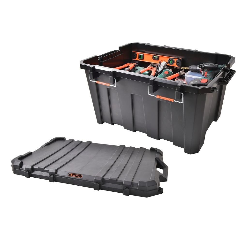 HỘP ĐỰNG DỤNG CỤ 135L TACTIX ĐEN 85X61X45CM NHỰA