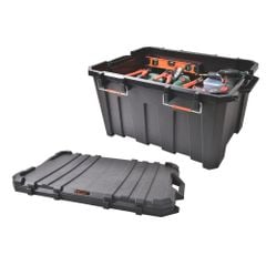 HỘP ĐỰNG DỤNG CỤ 135L TACTIX ĐEN 85X61X45CM NHỰA