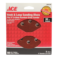 5 ĐĨA CHÀ NHÁM ACE ĐỘ NHÁM 80 KÍCH THƯỚC 13CM