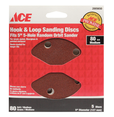 5 ĐĨA CHÀ NHÁM ACE ĐỘ NHÁM 80 KÍCH THƯỚC 13CM