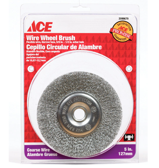 BÁNH CƯỚC SỢI THÉP XOẮN ACE 13CM