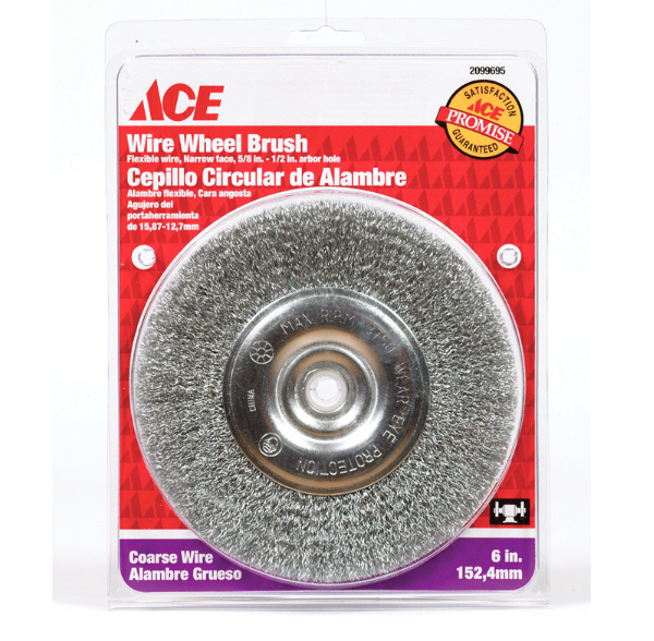 BÁNH CƯỚC SỢI THÉP XOẮN ACE 15CM