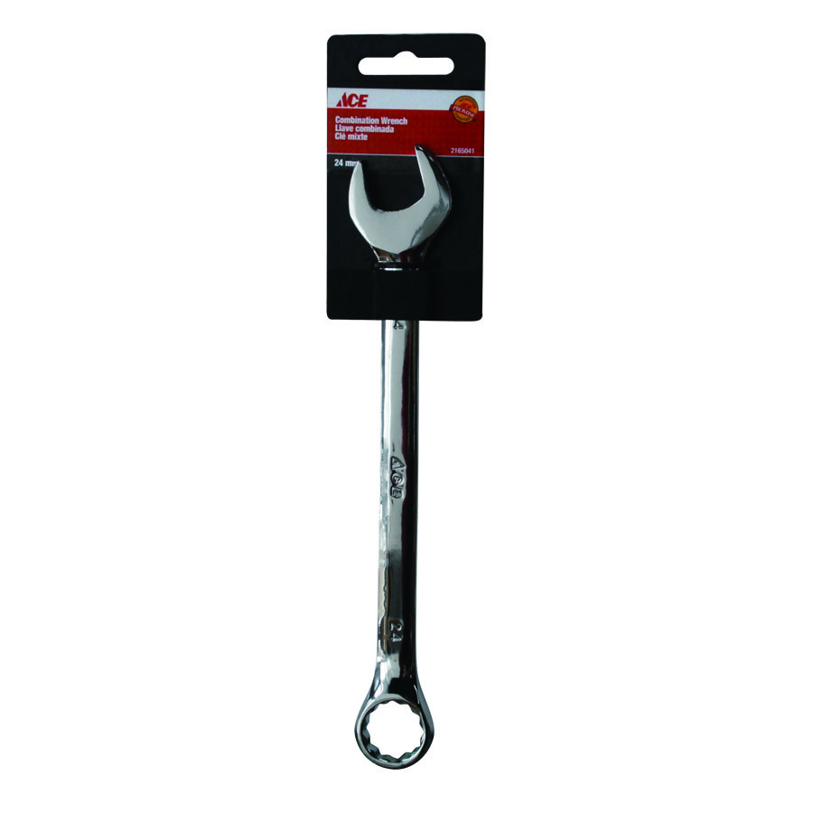 CÂY CỜ-LÊ 1 ĐẦU MỞ 1 ĐẦU CHÒNG ACE 24MM MÀU BẠC