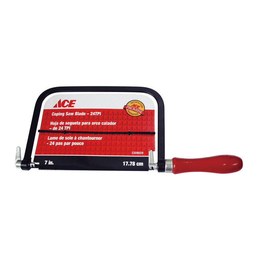 CƯA LỌNG BẰNG GỖ ACE 18CM 24TPI