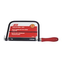 CƯA LỌNG BẰNG GỖ ACE 18CM 24TPI