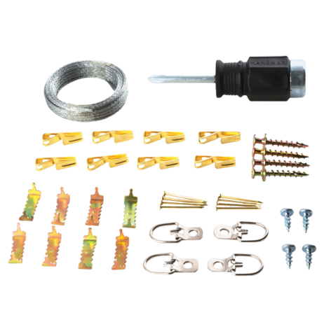 BỘ DỤNG CỤ TREO TRANH 45MÓN HANGMAN TẢI TRỌNG 45KG