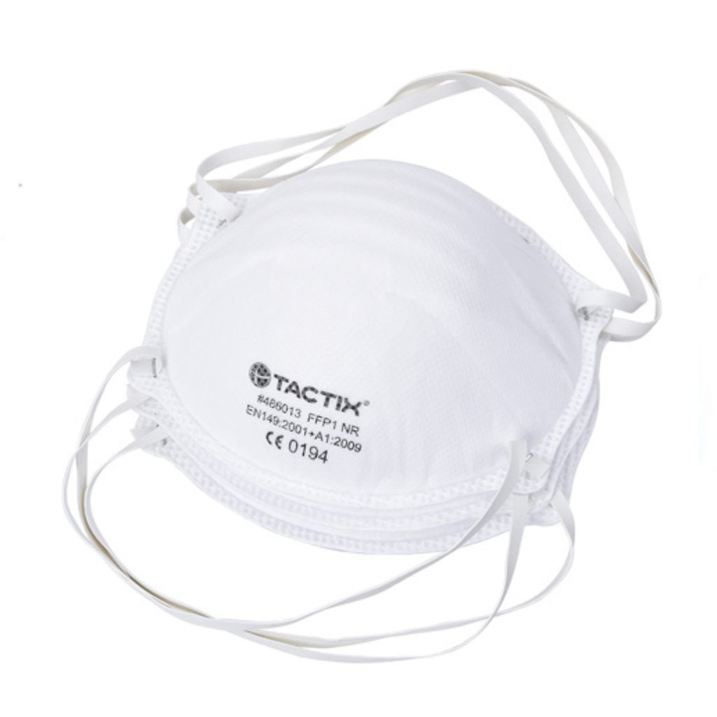 3 MẶT NẠ CHỐNG BỤI FFP1 TACTIX TRONG SUỐT