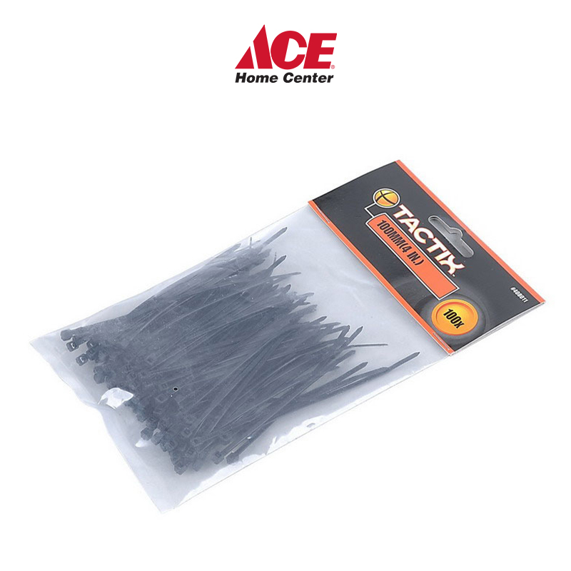 100 DÂY RÚT CÁP TACTIX MÀU ĐEN 100X2.5MM