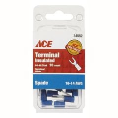 ACE GÓI 10 ĐẦU COS U 16-14 AWG NHỰA XANH 2.8-3.5MM