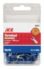 ACE GÓI 100 ĐẦU COS U 16-14AWG NHỰA XANH 2.8-3.5MM