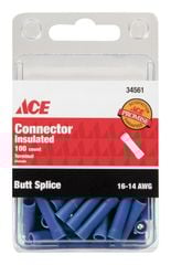 ACE GÓI 100 ĐẦU NỐI DÂY ĐIỆN NHỰA 16-14 AWG XANH