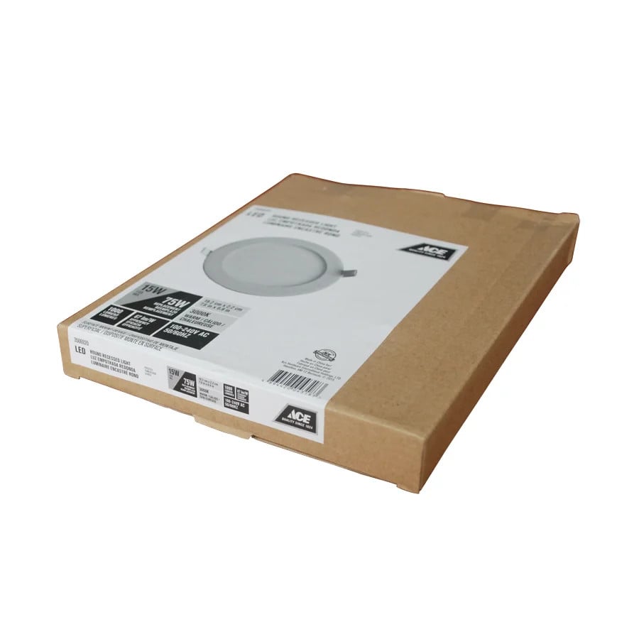 ĐÈN LED PANEL TRÒN ACE 15W 1000LM 3000K 20X2.2CM