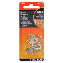 4 MÓC TREO MẠ KẼM CHỮ D HILLMAN 0.45KG