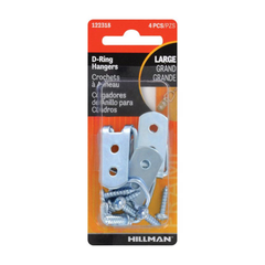 4 MÓC TREO THÉP CHỮ D HILLMAN 6.8KG