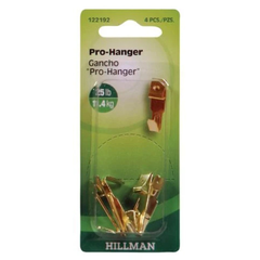 4 MÓC TREO TRANH ĐỒNG HILLMAN TẢI TRỌNG 11KG VÀNG